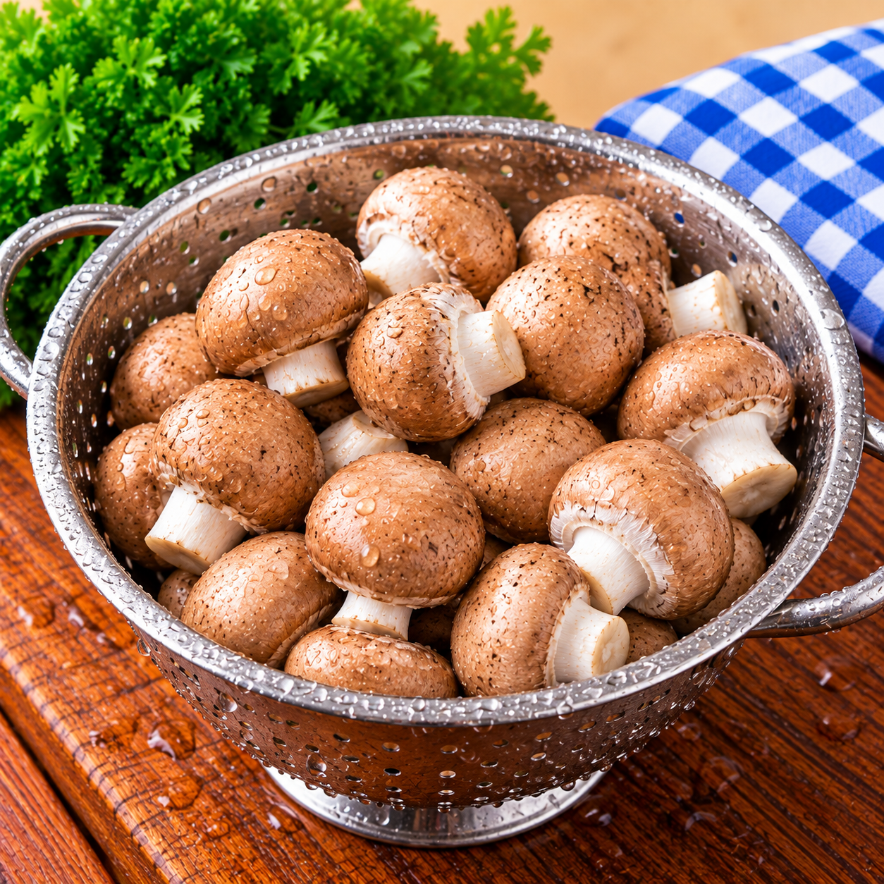 fresh chestnut mushrooms, sliced chestnut mushrooms, prepared chestnut mushrooms, chestnut mushrooms, brown mushrooms, fresh mushrooms, cooking mushrooms, The Fruit Bowl