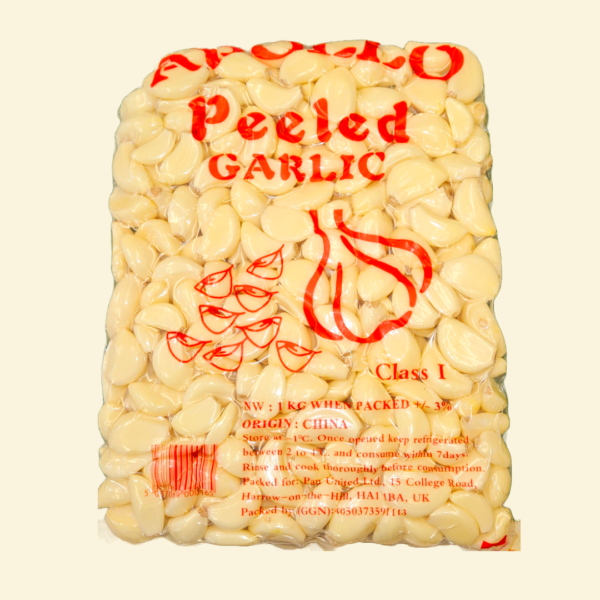 Garlic peeled