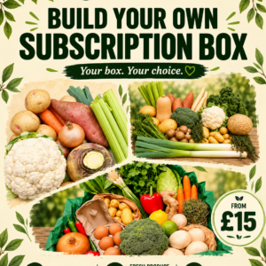 Create Your Own Box from The Fruit Bowl—choose your own fruit and vegetables for delivery across Brighton & Hove.