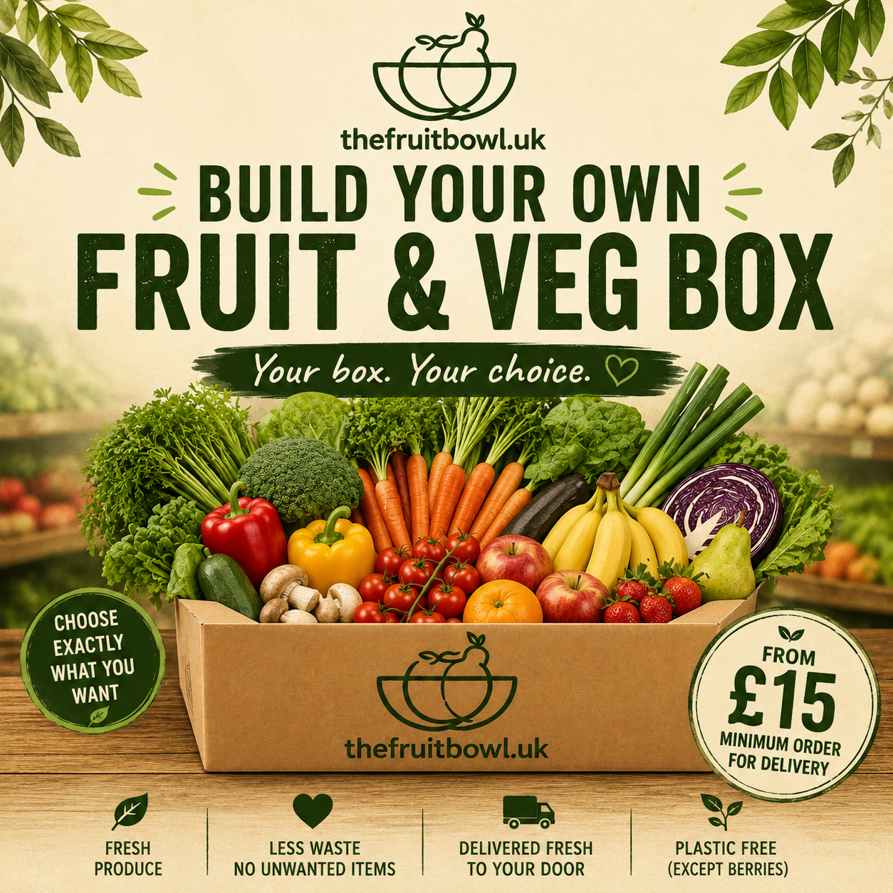 Build Your Own Fruit & Veg Box