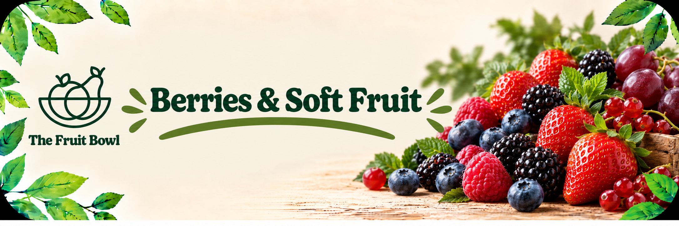 Fresh berries and soft fruit from The Fruit Bowl in Brighton