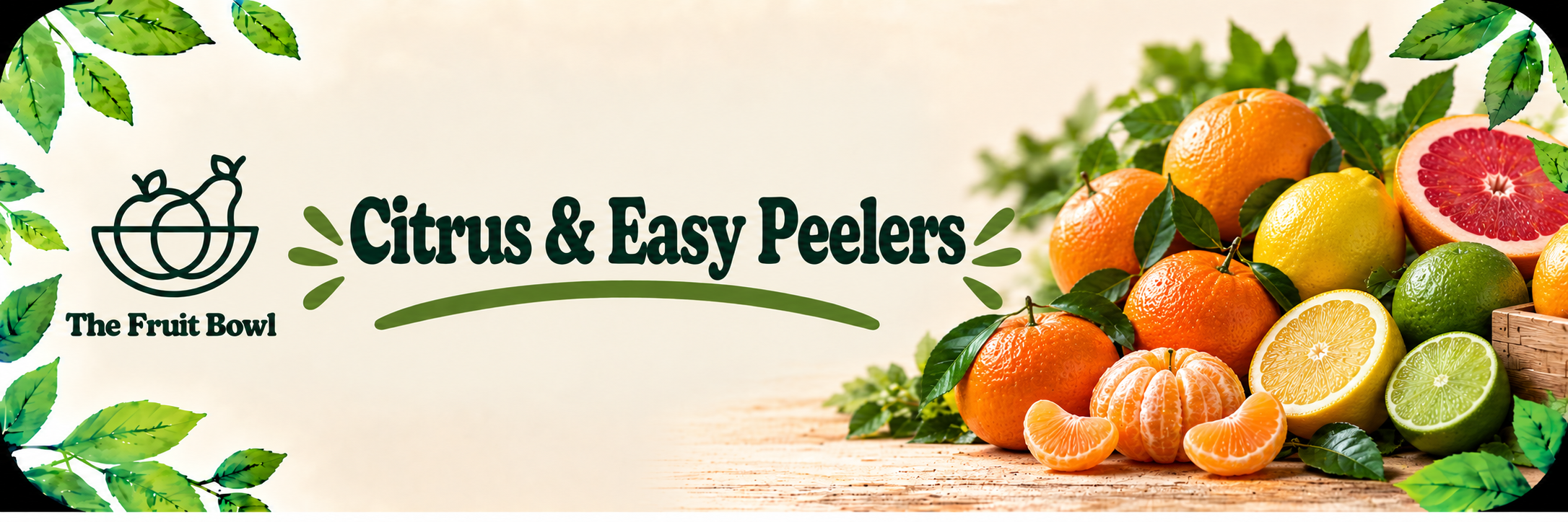 Fresh citrus fruit and easy peelers from The Fruit Bowl in Brighton